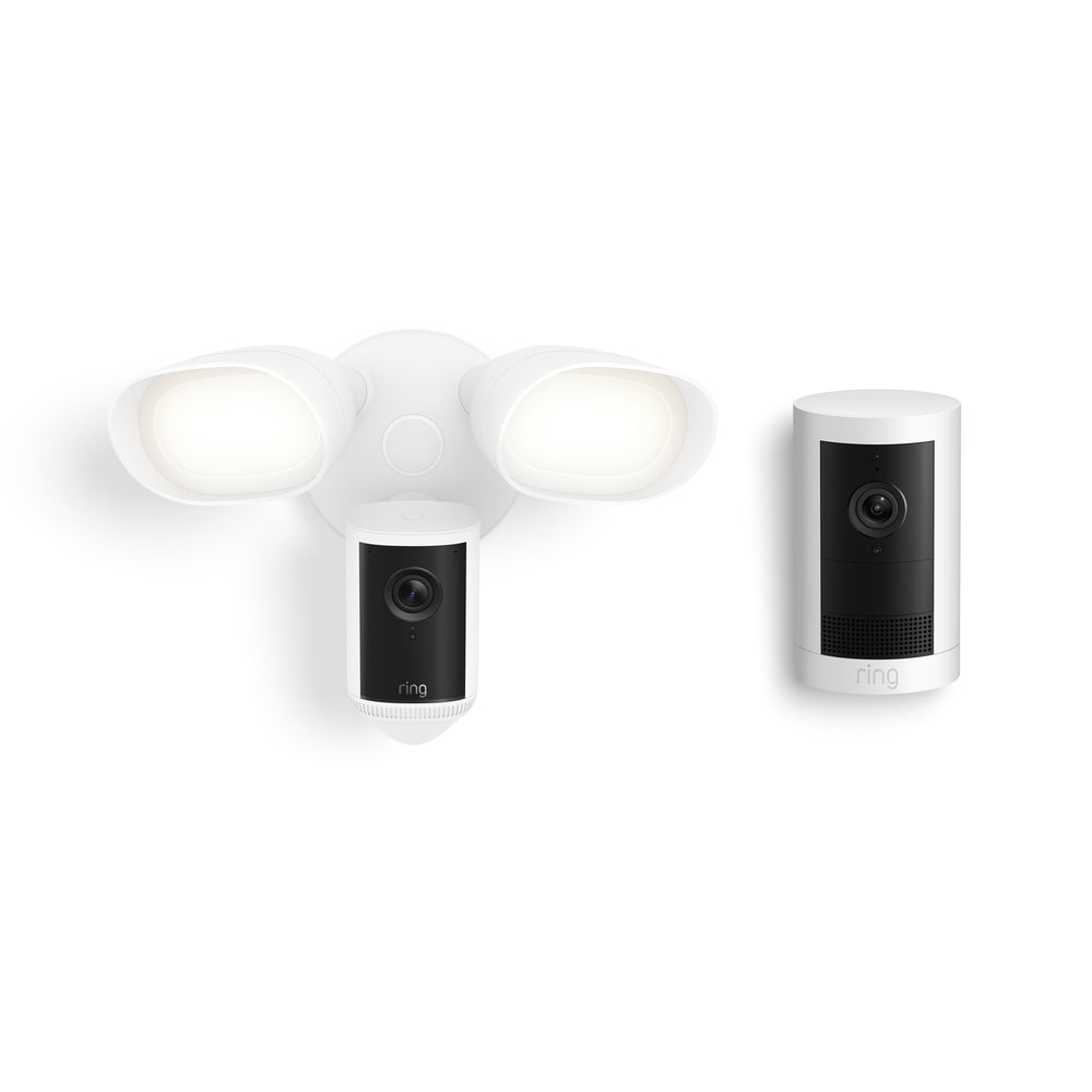 Floodlight Cam Pro (2nd Gen) Wired + Outdoor Cam Plus Battery