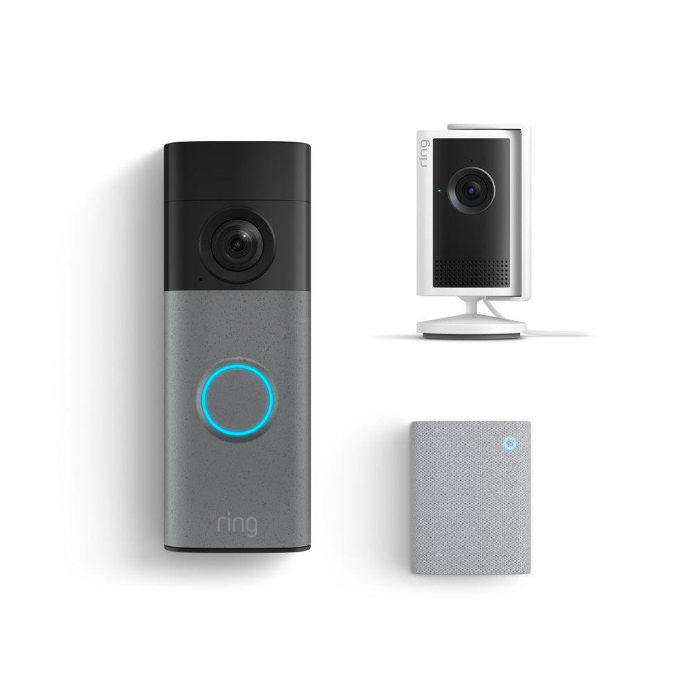 Battery Doorbell (Newest Model) + Indoor Cam Plus + Chime (Newest Model)