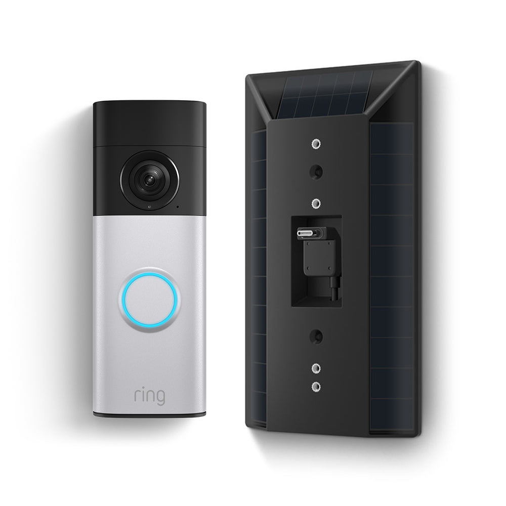 Battery Video Doorbell 2K Plus + Doorbell Solar Charger