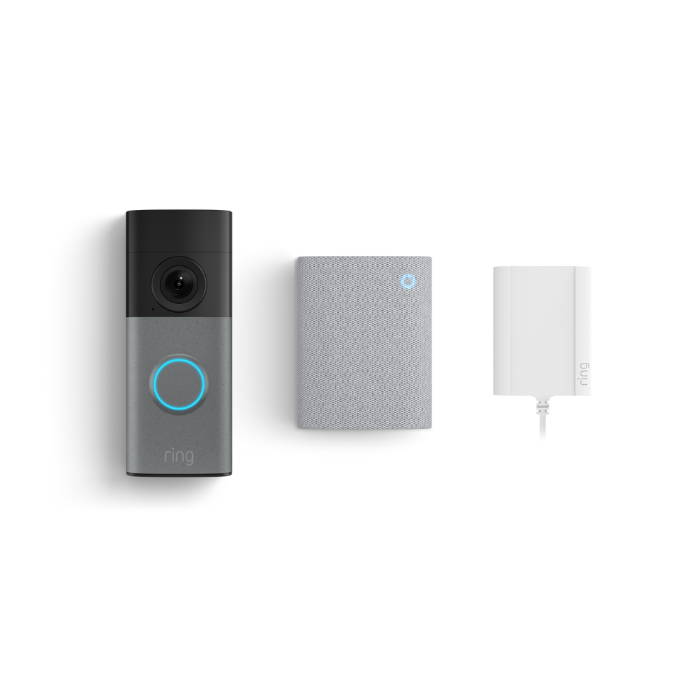 Wired Video Doorbell (nieuwste generatie) met stekkeradapter + Chime (3de generatie) (for Wired Video Doorbell (2nd Gen) with Plug-In Adapter)