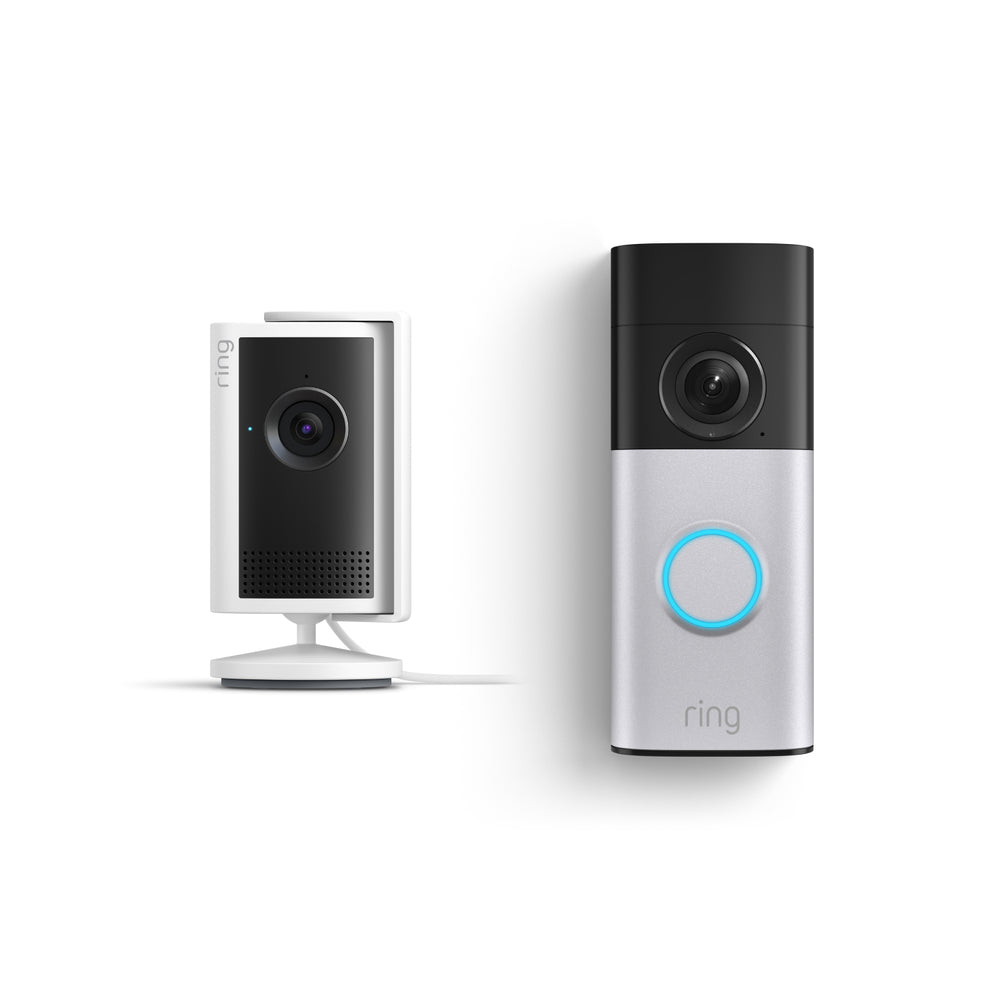 Sonnette vidéo Plus filaire + Caméra intérieure Plus (for Wired Video Doorbell Plus + Indoor Camera Plus)