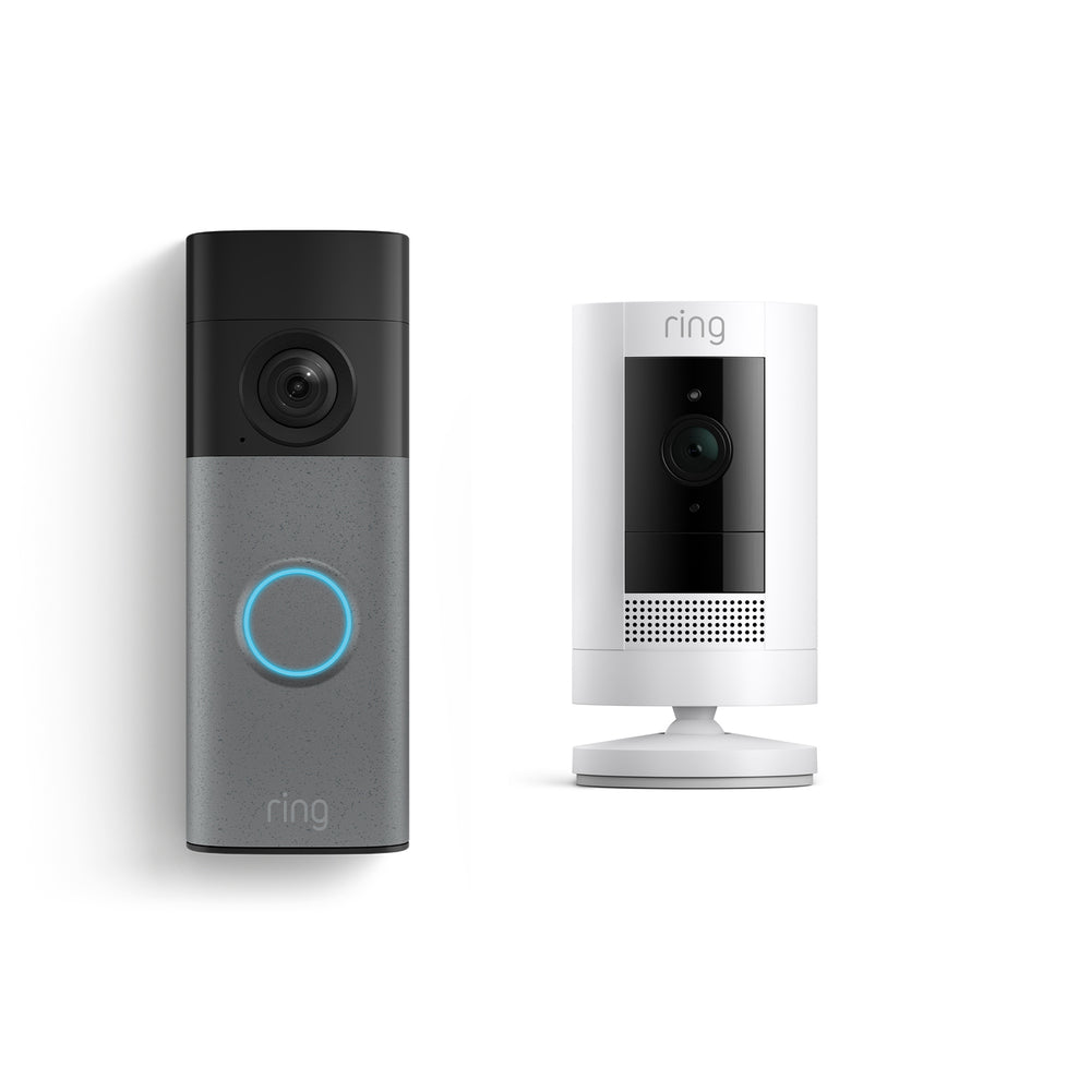 Battery Video Doorbell 2K + Outdoor Camera Battery