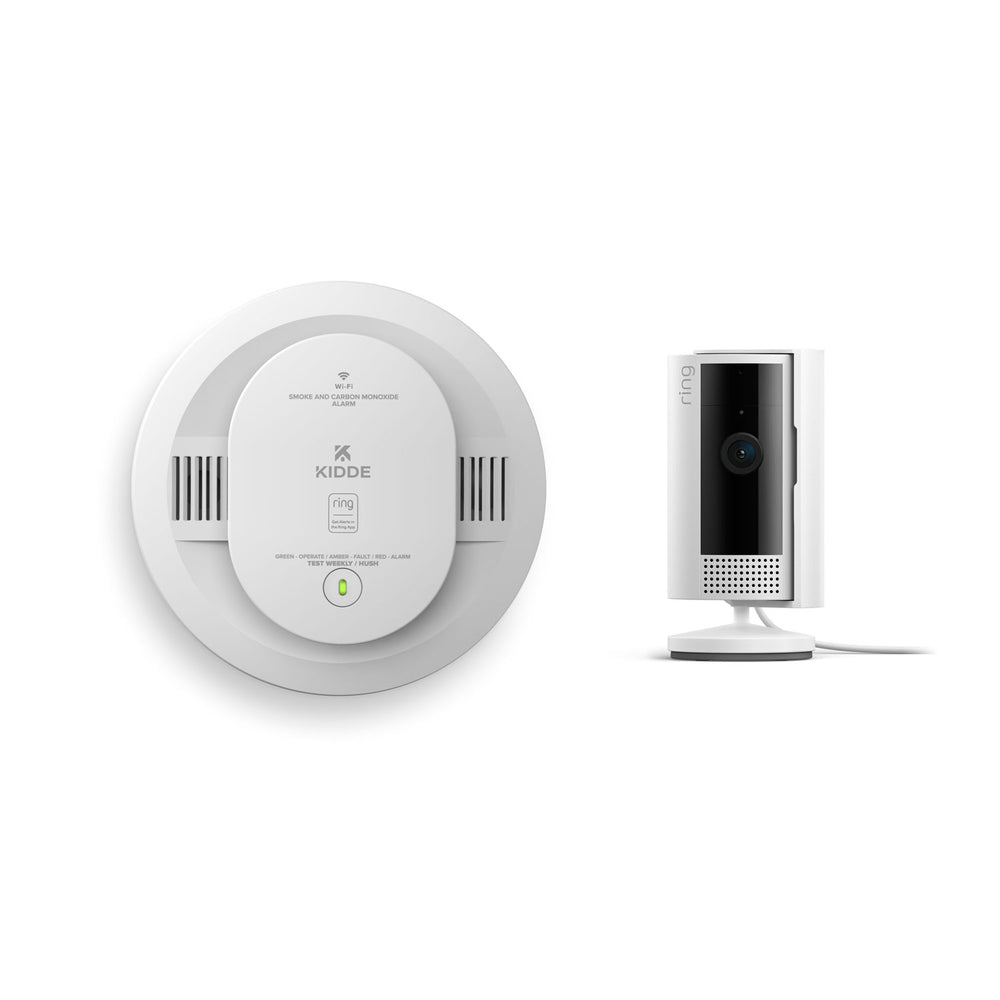 KIDDE Battery Smart Smoke & Carbon Monoxide Alarm  + Indoor Cam (2nd Gen)