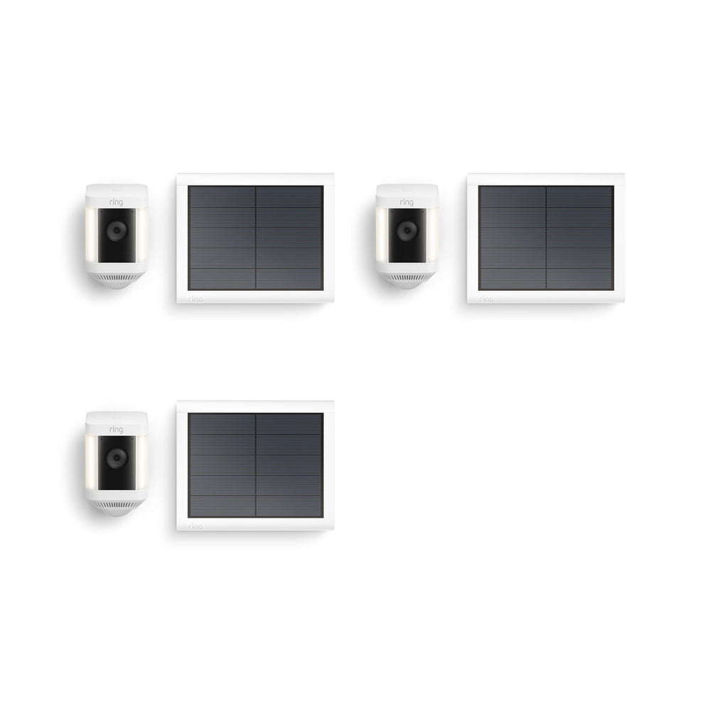 Lot de 3 caméras Spotlight Plus solaires (Spotlight Cam Plus)