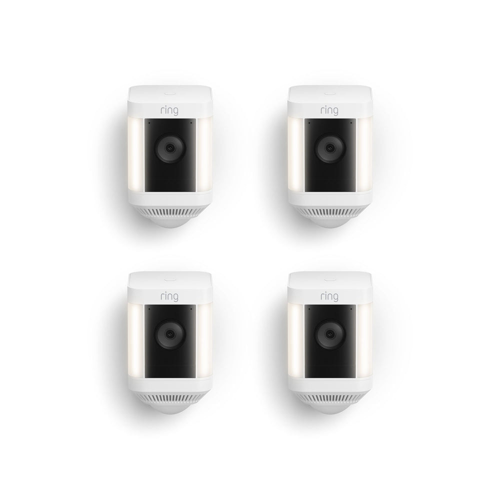 Confezione da 4 videocamere Plus con faretti a batteria (Spotlight Cam Plus)