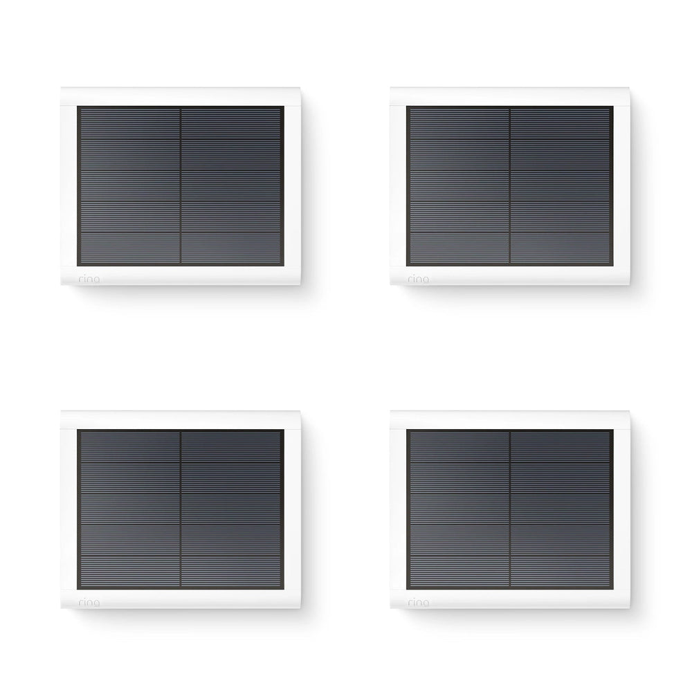 4-Pack Solar Panel (USB-C) (for Outdoor Camera, Outdoor Camera Plus, Spotlight Cam Plus, Spotlight Cam Pro)
