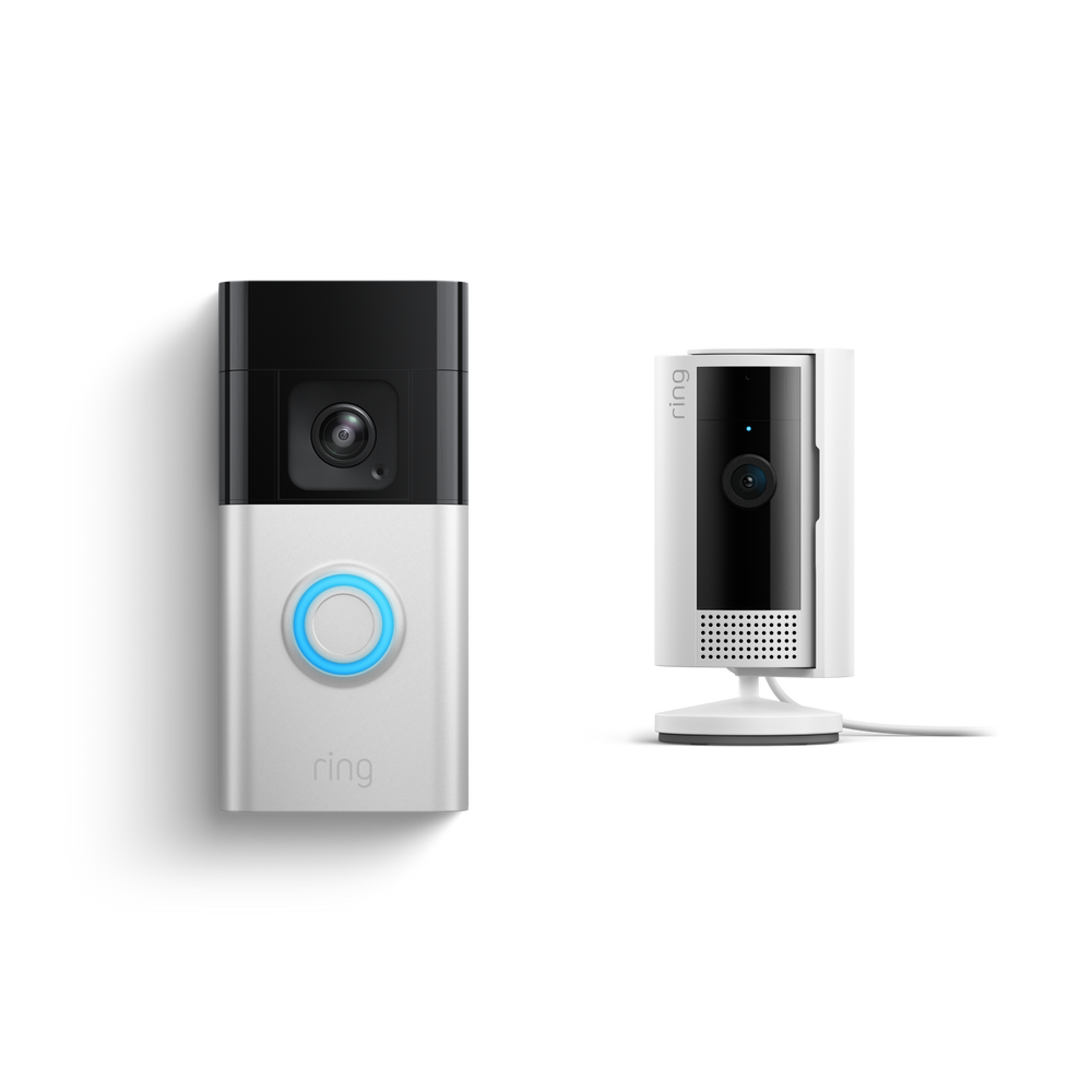 Videodeurbel Pro op batterij + Indoor Camera 2de generatie (Battery Video Doorbell Pro + Indoor Camera 2de generatie)