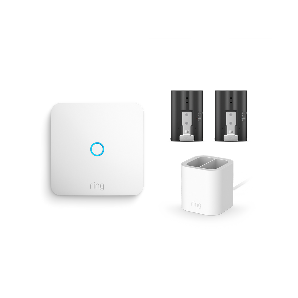 Ring Intercom Audio + Quick Release Battery Pack + Charging Station